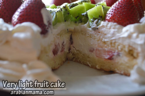 My healthy kitchen : Light fruit cake | Amira's Pantry