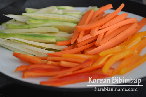 A close up of a plate with vegetables