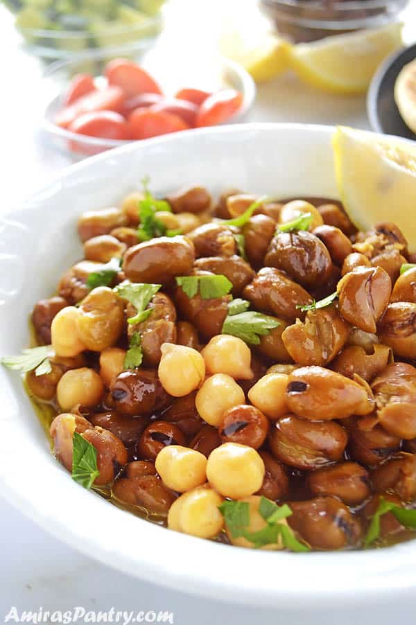 Ful Medames (Egyptian Stewed fava beans) | Amira's Pantry