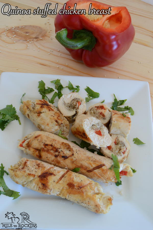 healthy stuffed chicken breast