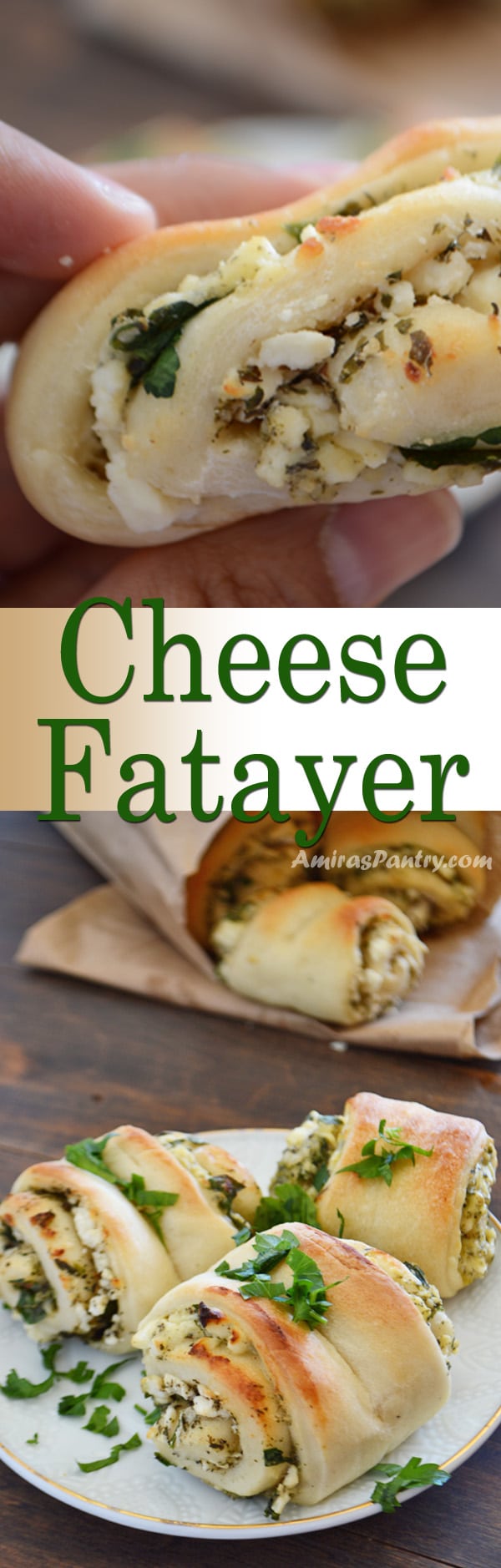 Cheese Fatayer Amira's Pantry