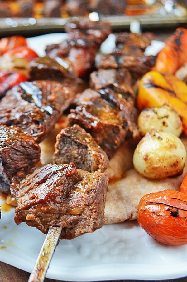 Shish kabob (kebab) recipe | Amira's Pantry