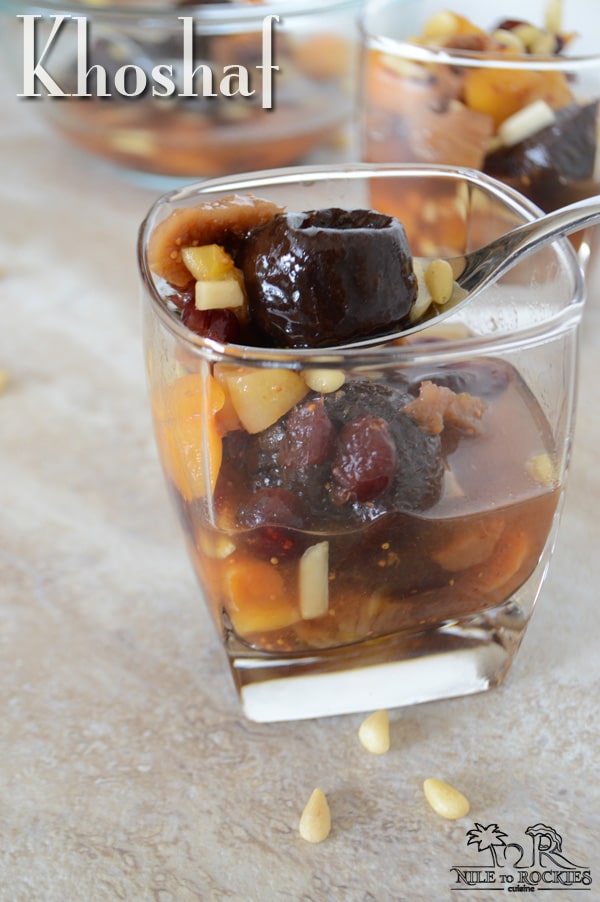 Khoshaf ( dried fruit compote)- Ramadan guest post  Amira 