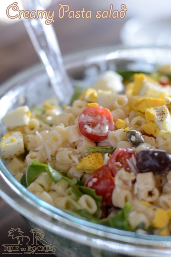 Creamy Pasta Salad Recipe With Mayo Amira S Pantry