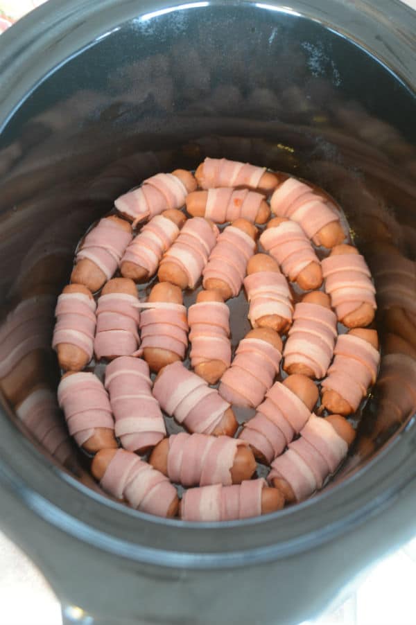 A bowl filled with lots of Turkey Bacon wraps