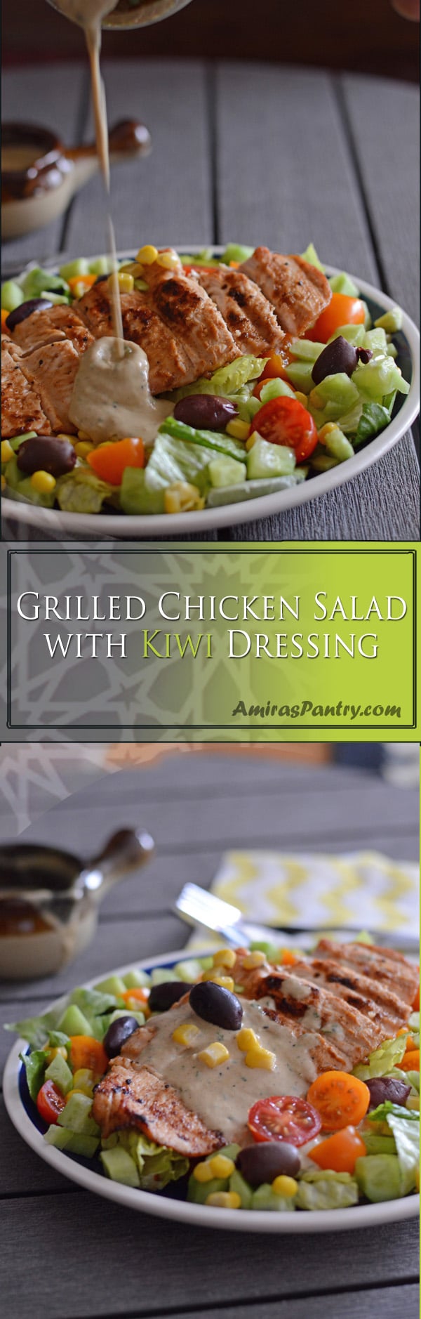 An infograph for Chicken Salad recipe