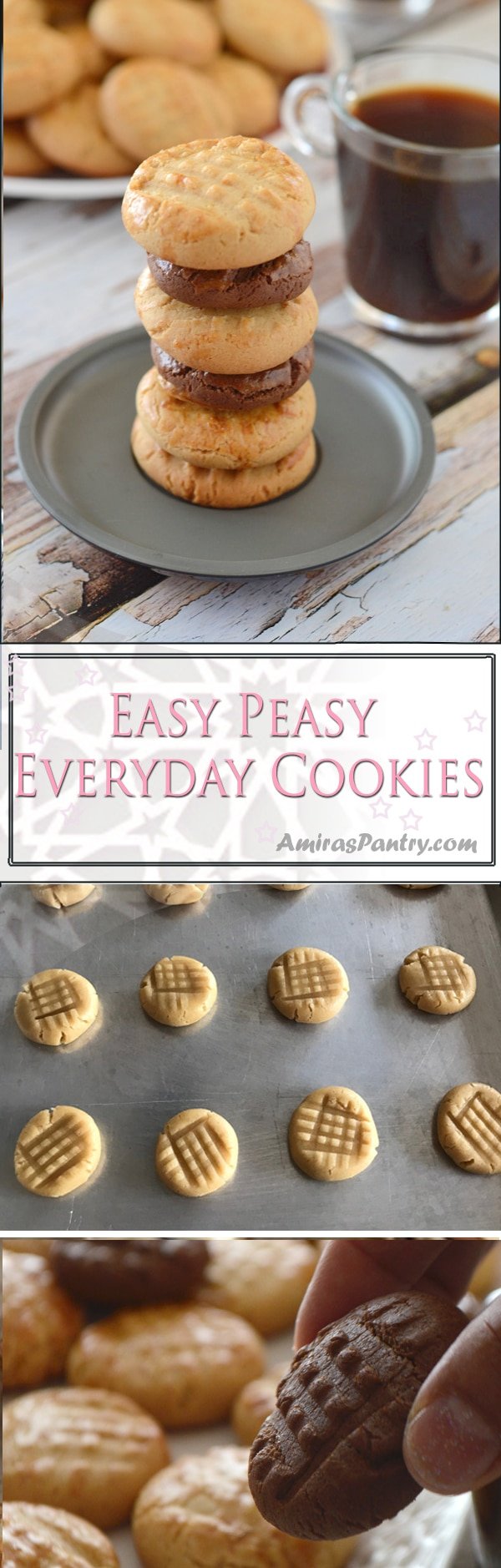 Here's a cookie, not just any cookie, but a fast easy cookie . Easy to make and even easier to eat, very forgiving cookie recipe.