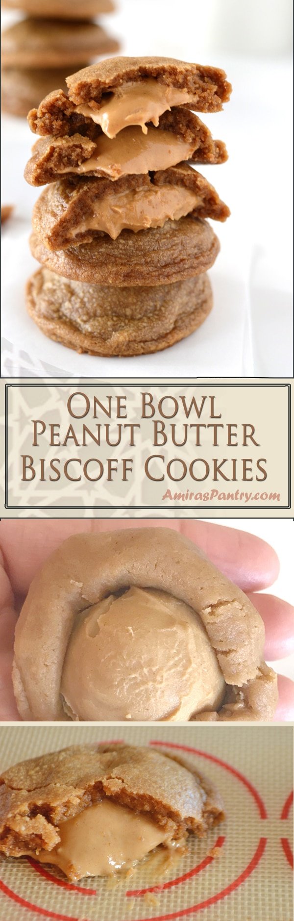 An infograph for peanut butter cookies