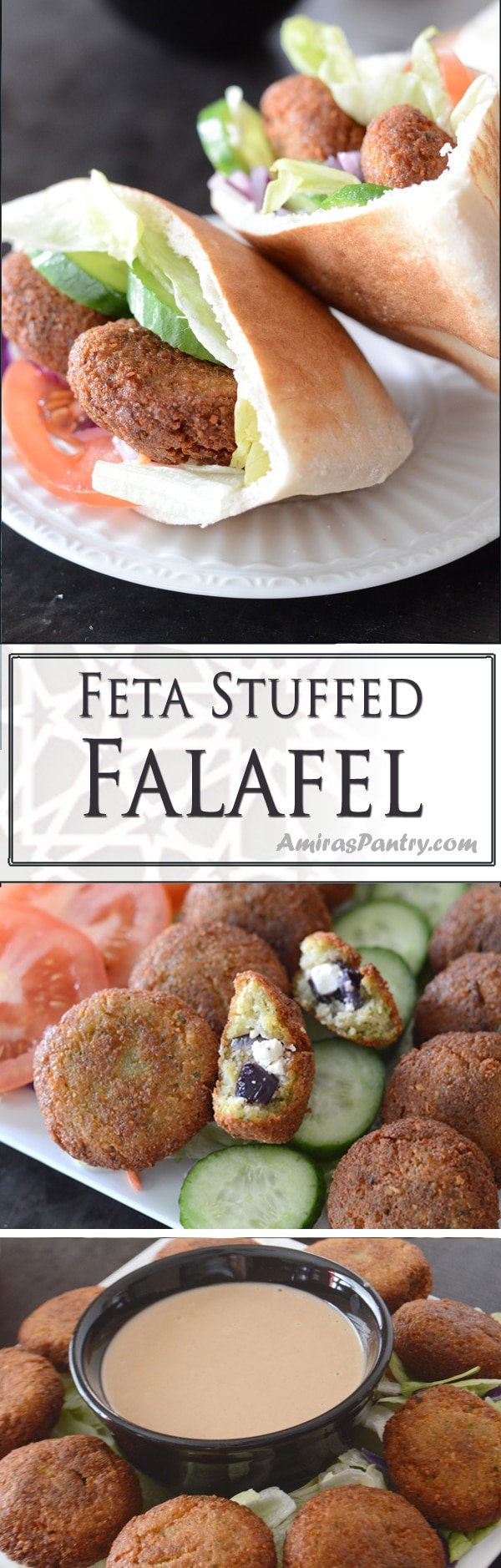 Enjoy crunchy homemade Middle Eastern falafel. Crispy, flavorful and with a twist. Take falafel to the next level with this delicious stuffing