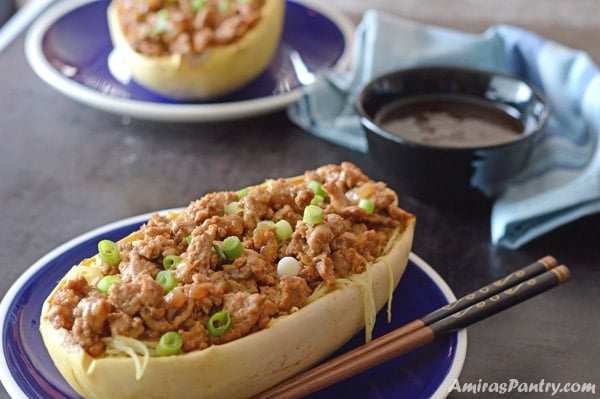 spaghetti squash and ground turkey