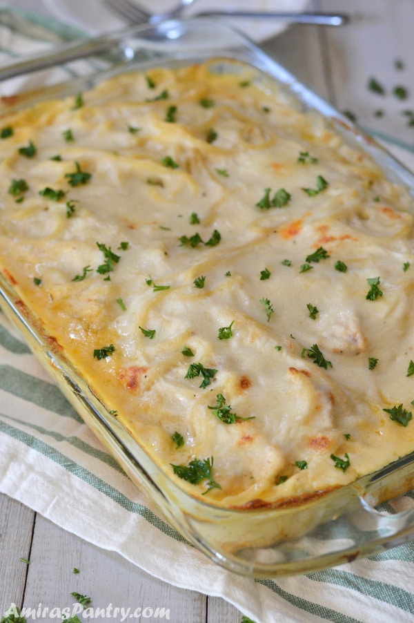 Cheesy Chicken Tetrazzini Amira S Pantry