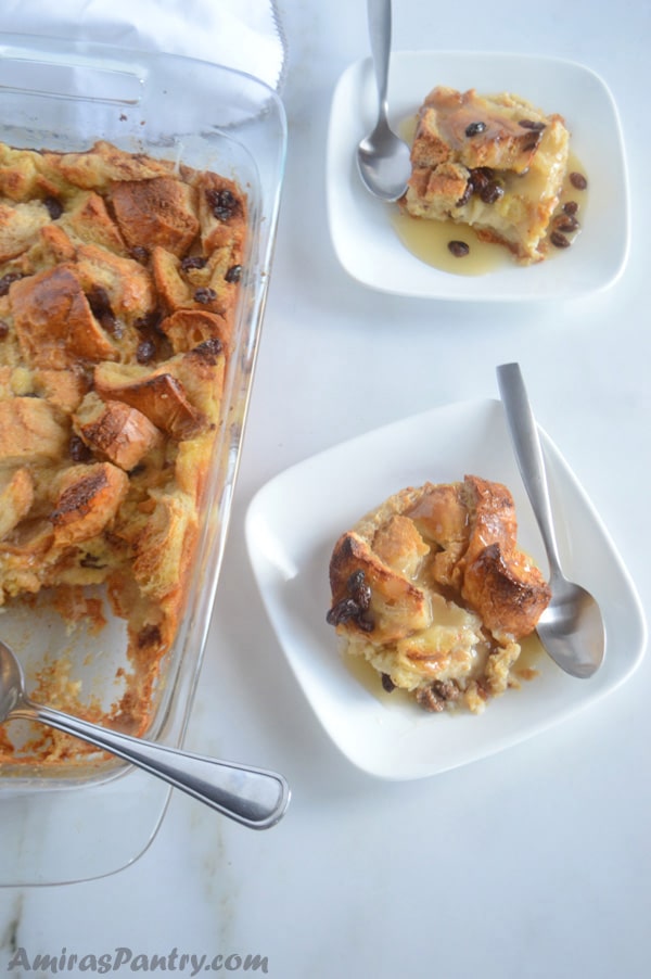 Traditional Bread Pudding Recipe (with Video) | Amira's Pantry