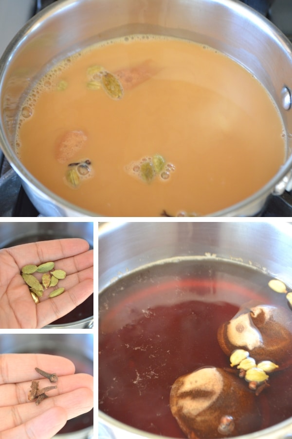 steps to making creamy spicy tea