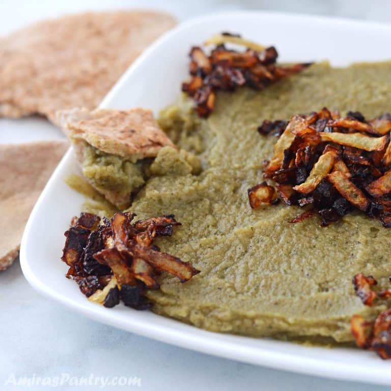 Bissara; Split fava beans dip - Amira&rsquo;s Pantry Bild