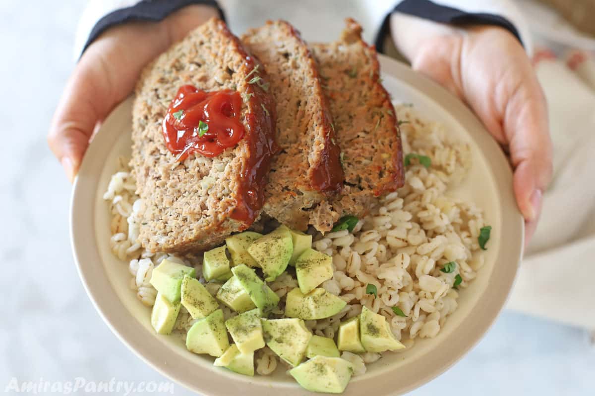 Turkey Meatloaf {Moist and Flavorful} - Kristine's Kitchen