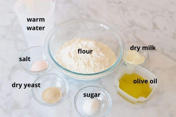 Sfiha and Manakeesh dough ingredients