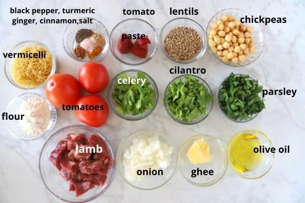 harira ingredients