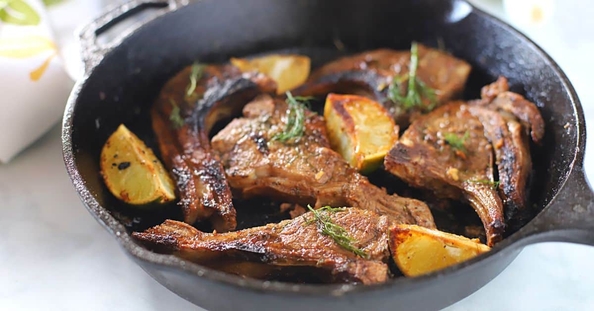 Marinated Lamb Chops (Classic Middle Eastern Marinade) - Amira's Pantry