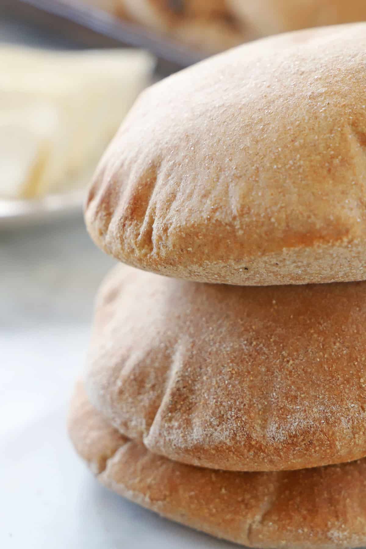 Whole wheat pita bread - Amira's Pantry
