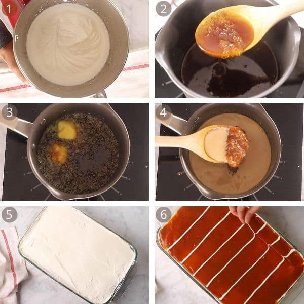 steps for making caramel for tres leches