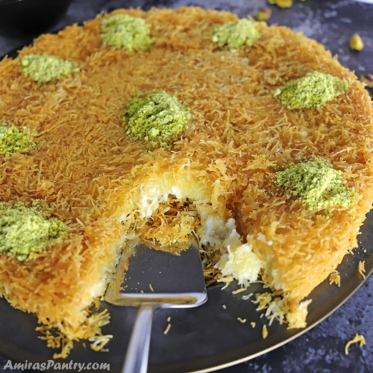 Kunafa Knafeh Recipe Amira s Pantry Kunafa Knafeh Recipe Amira s Pantry