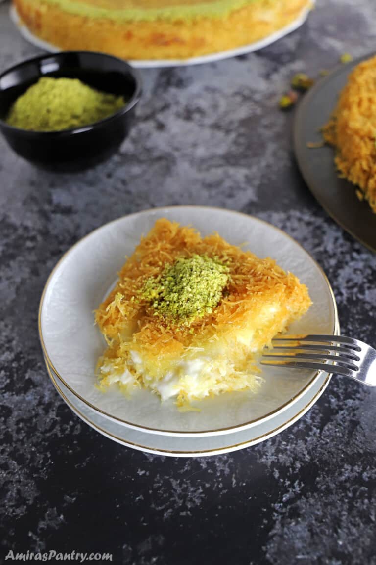 Kunafa (Knafeh) Recipe - Amira's Pantry