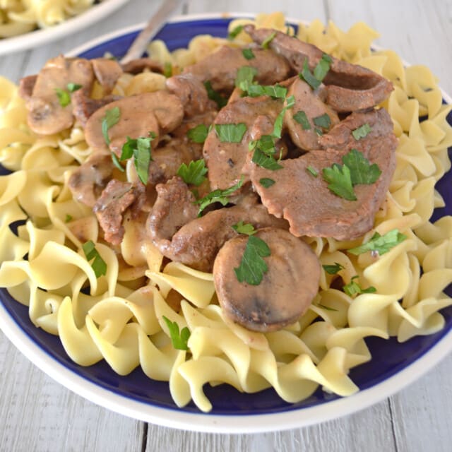 Beef Stroganoff Without Sour Cream - Amira's Pantry