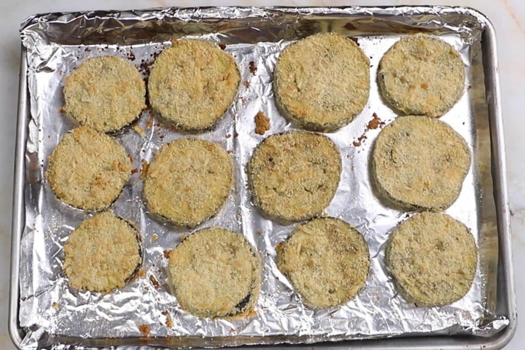 Low Carb Eggplant Parmesan - Amira's Pantry