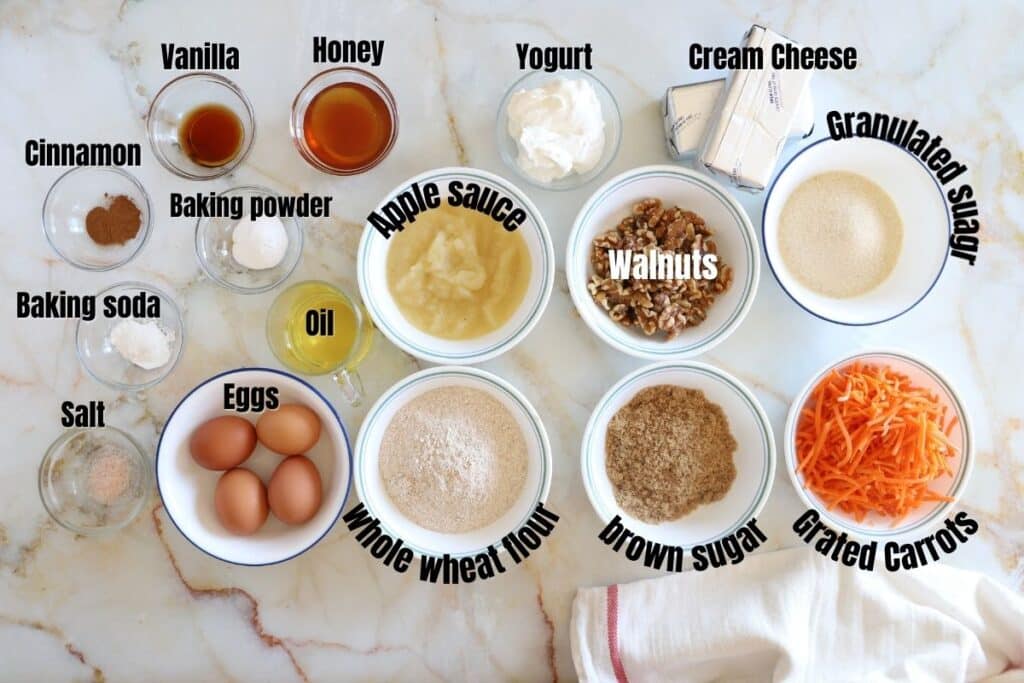 Easy Healthy Carrot Cake Recipe (With Frosting) Amira's Pantry