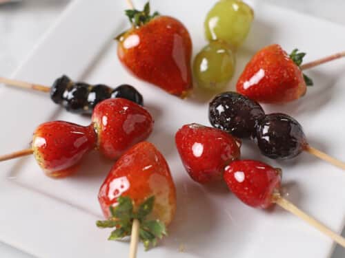 Maison Chaudun: candied fruit sticks coated with chocolate