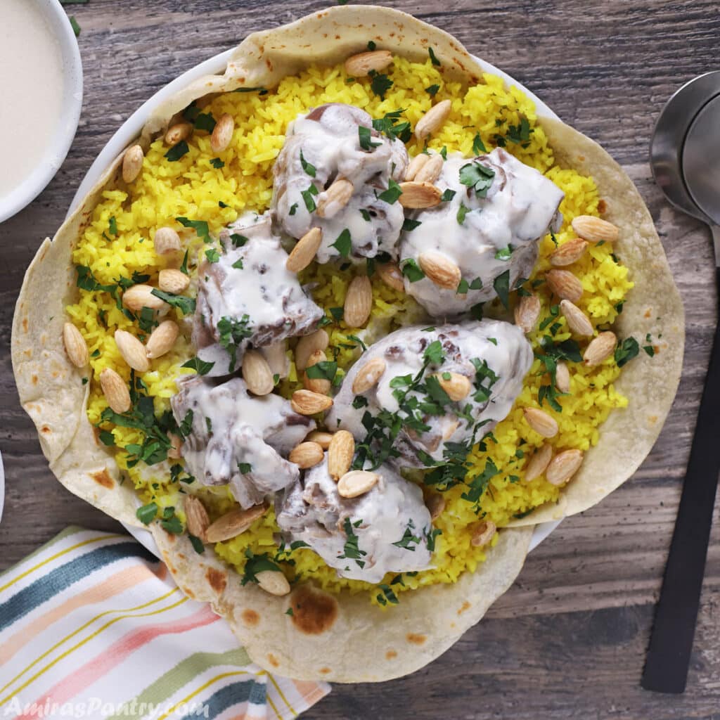 Mansaf Jordan s National Dish Made Easy Amira s Pantry