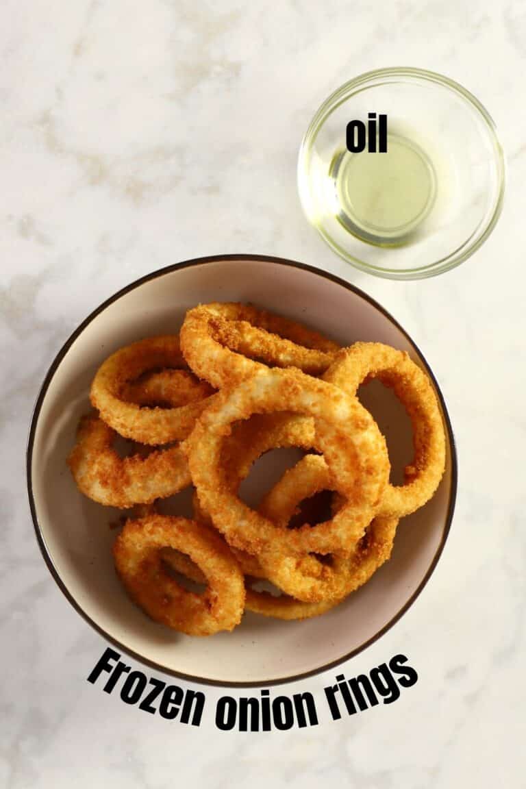 Frozen Onion Rings in Air Fryer { Ultra Crispy } Amira's Pantry