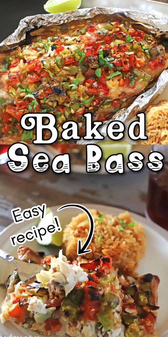 Baked Sea Bass (Simple and Easy Mediterranean Recipe) - Amira's Pantry