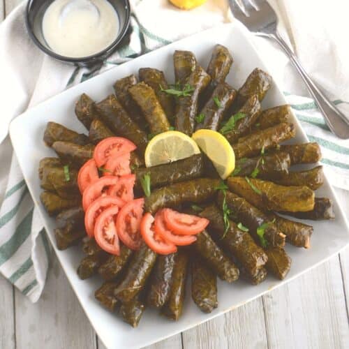Egyptian Stuffed Grape Leaves (Warak Enab) Amira's Pantry