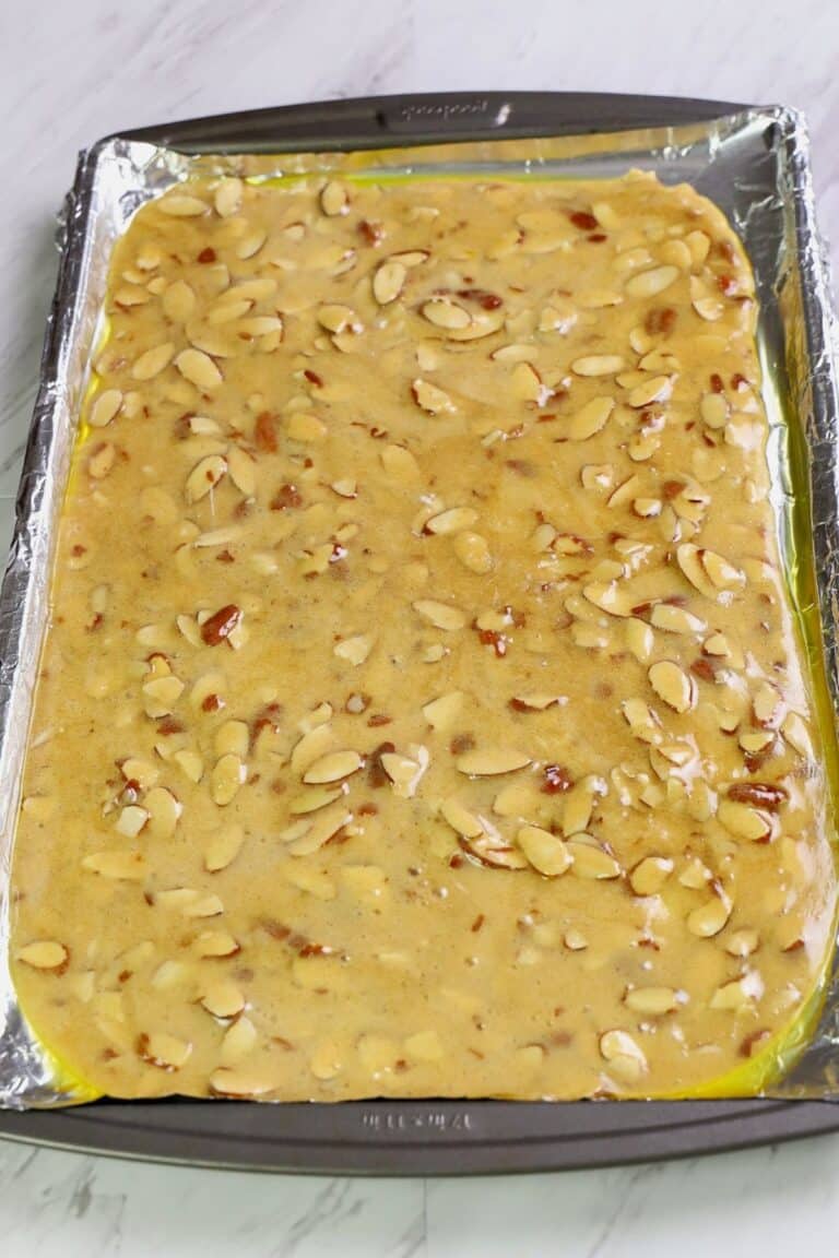 Easy Almond Brittle Microwave Quick Recipe Amira s Pantry