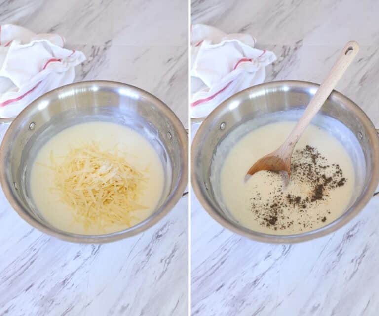 Homemade Alfredo Sauce (No Heavy Cream, No Cream Cheese) Amira's Pantry