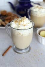 Ginger Latte (Only 5 minutes, No Ginger Syrup) - Amira's Pantry