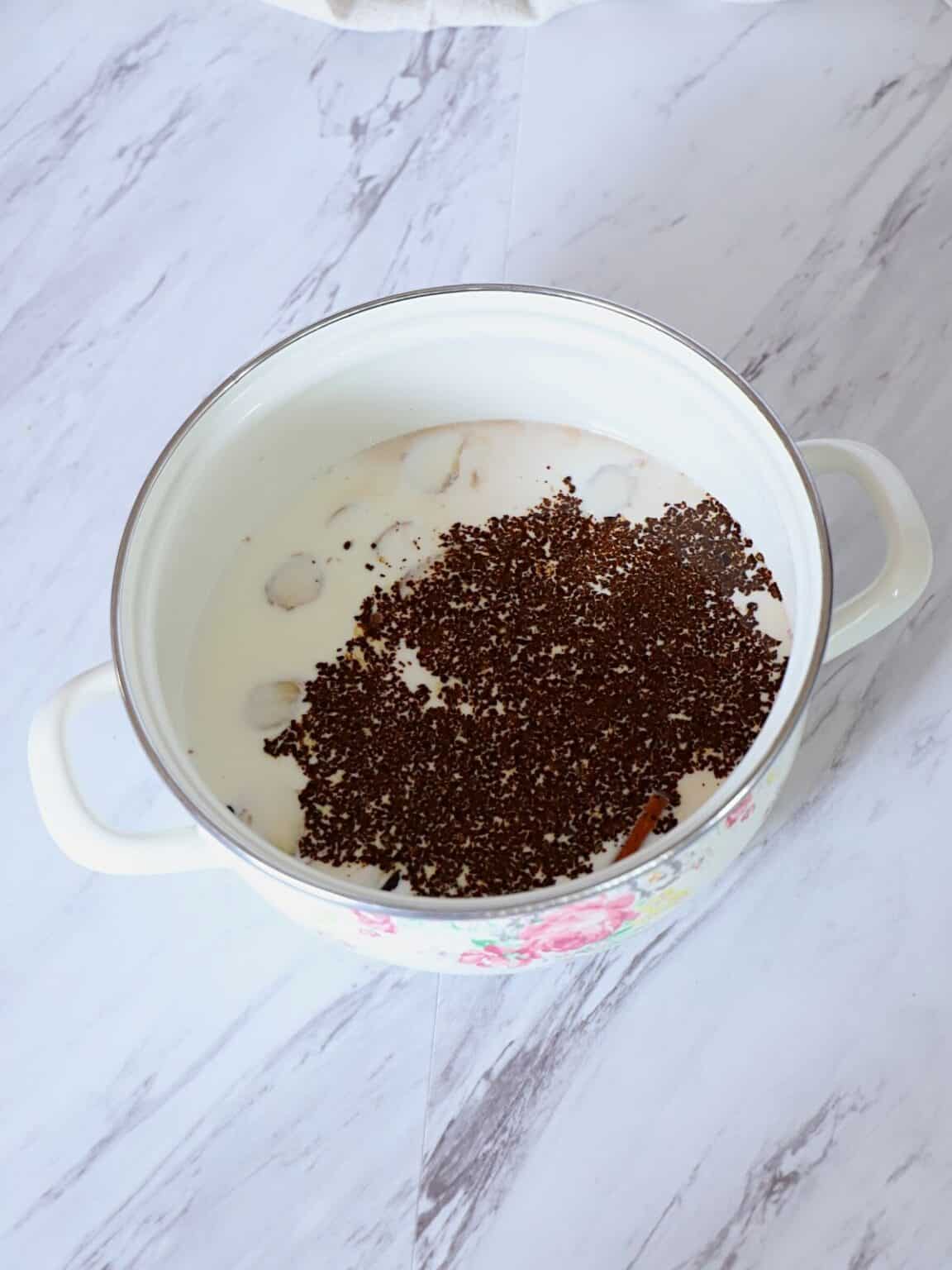 Ginger Latte (Only 5 minutes, No Ginger Syrup) - Amira's Pantry