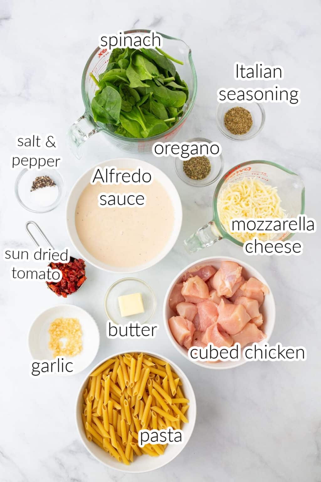 Creamy Tuscan Chicken Pasta {Easy One Pot Recipe} - Amira's Pantry