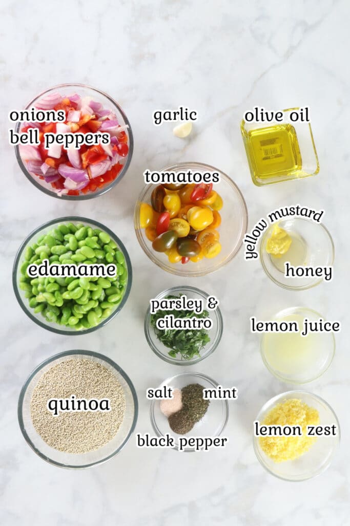 Edamame Salad With Quinoa - Amira's Pantry