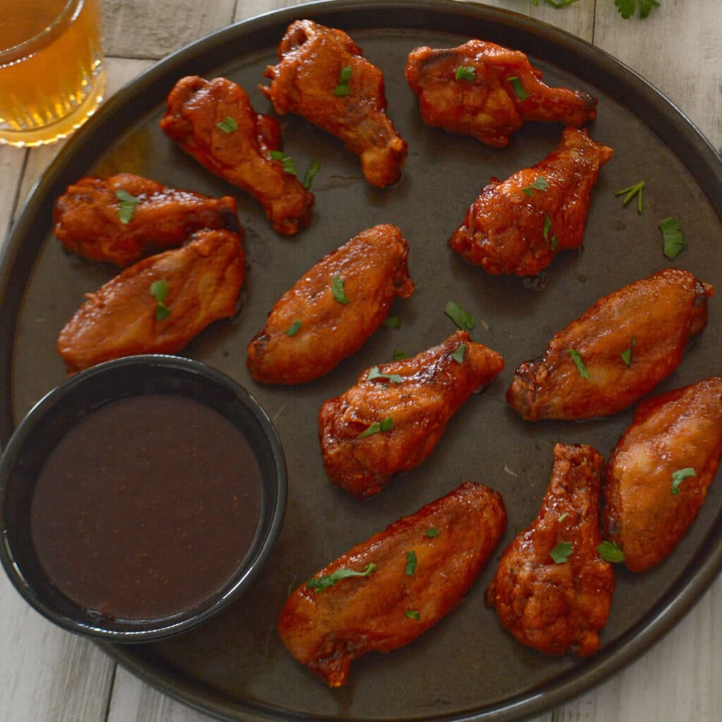 Baked Bbq Chicken Wings - Amira's Pantry