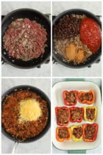 Taco Stuffed Peppers Recipe (Easy, Low Carb) - Amira's Pantry