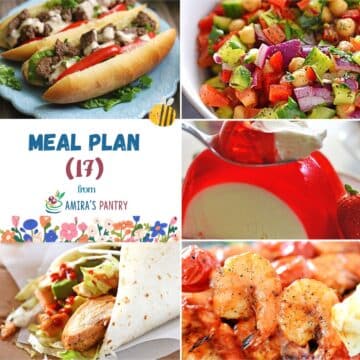 Featured image for this week's meal plan.