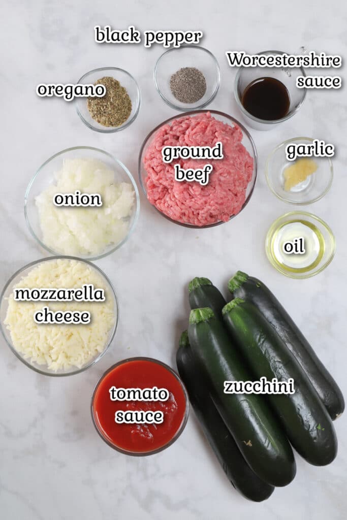 Zucchini Boats Recipe (Stuffed with Ground Beef) - Amira's Pantry