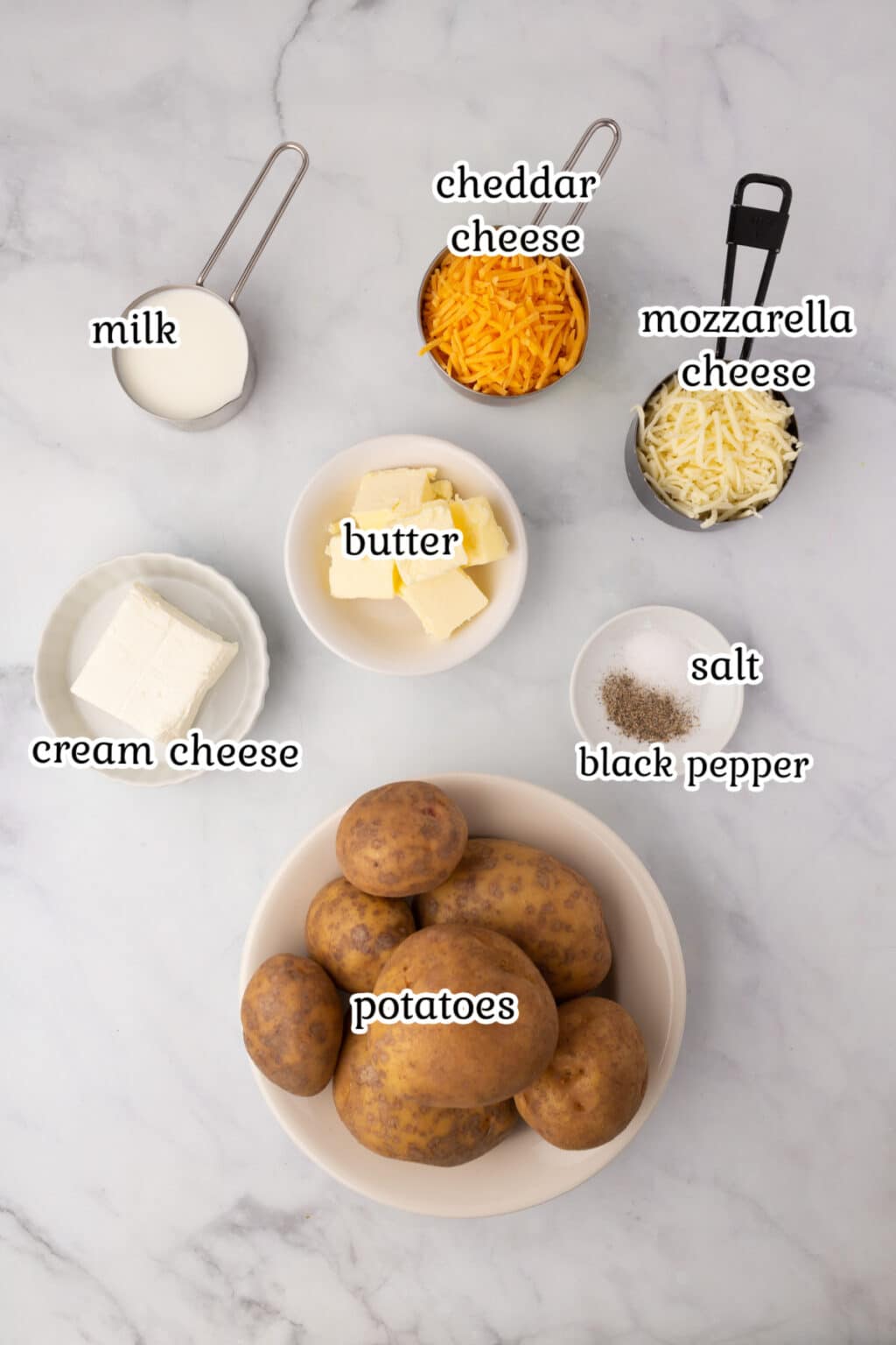 Cheesy Mashed Potatoes Amira's Pantry