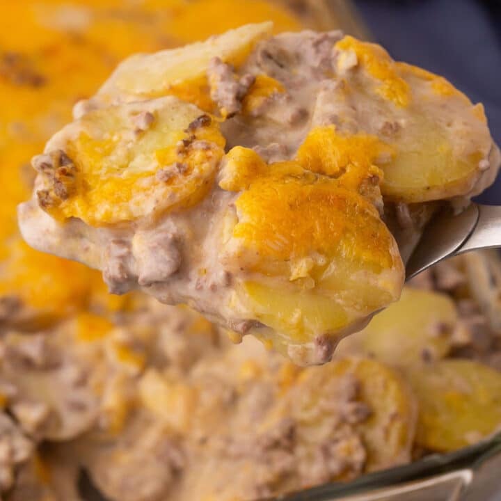 Doritos Casserole (With Ground Beef) - Amira's Pantry