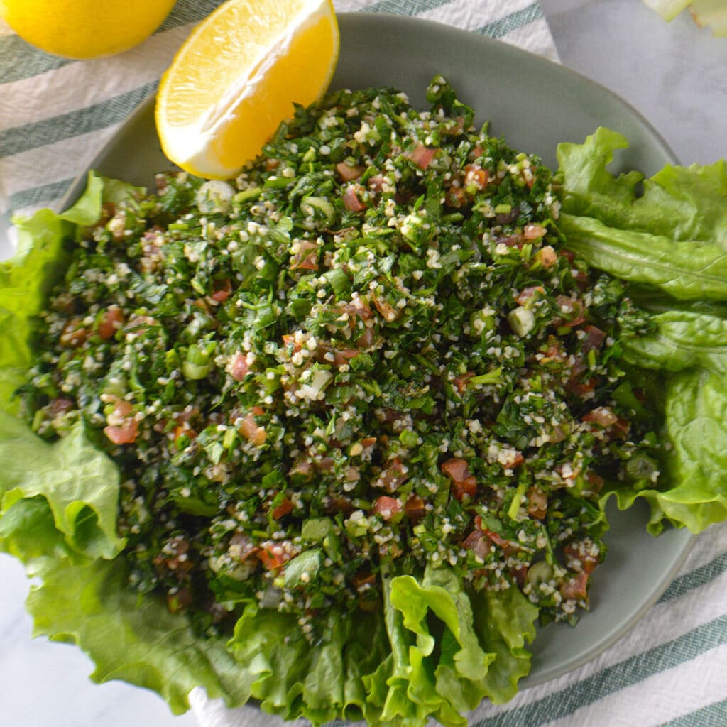 Best Tabouli (Lebanese Tabbouleh) Recipe - Amira's Pantry