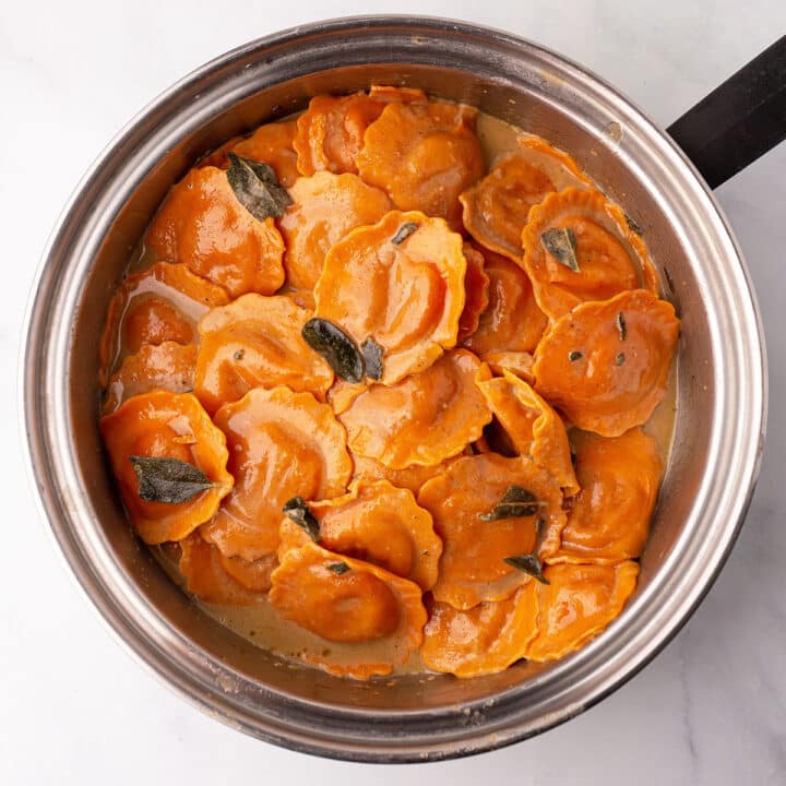 Butternut Squash Ravioli (with Sage Brown Butter Sauce) Amira's Pantry