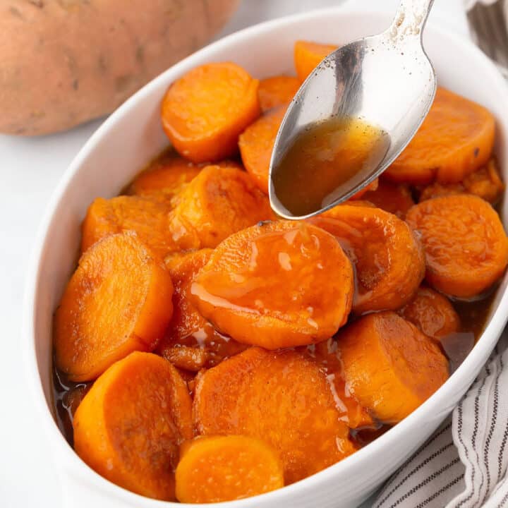 How to Make Candied Sweet Potatoes (Easy Stovetop) - Amira's Pantry
