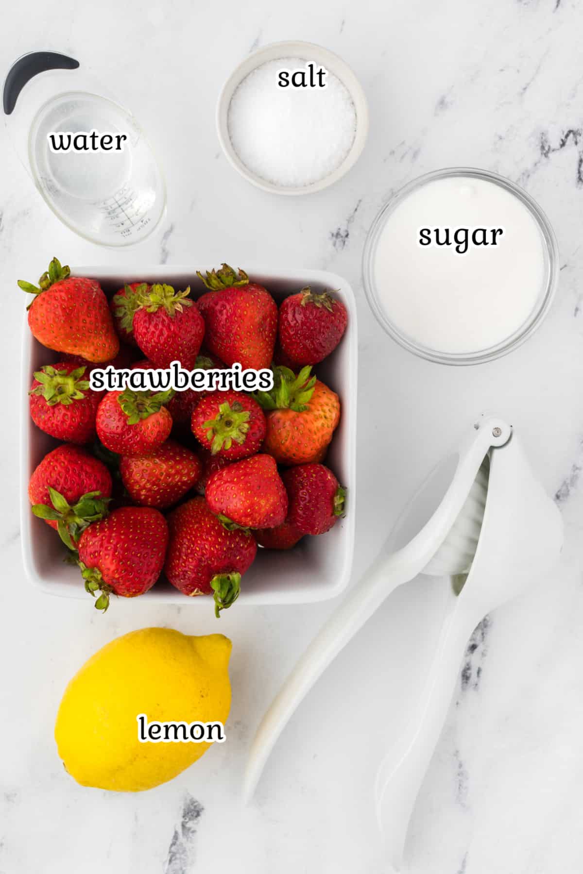 Image of recipe ingredients with text overlay.
